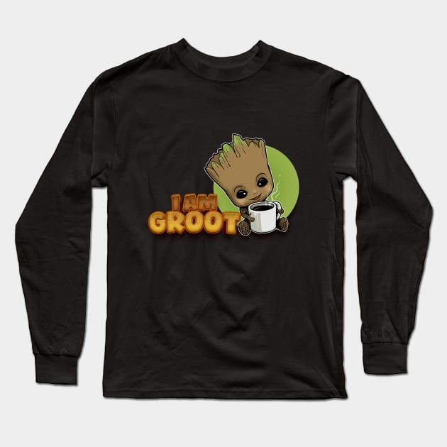 I AM GROOT Long Sleeve T-Shirt by peekxel